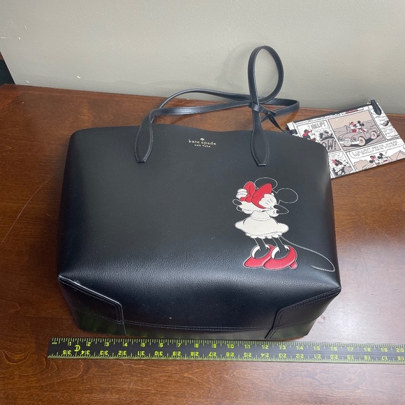 Kate Spade New York Disney Minnie Mouse Tote Bag - Picture 3 of 9